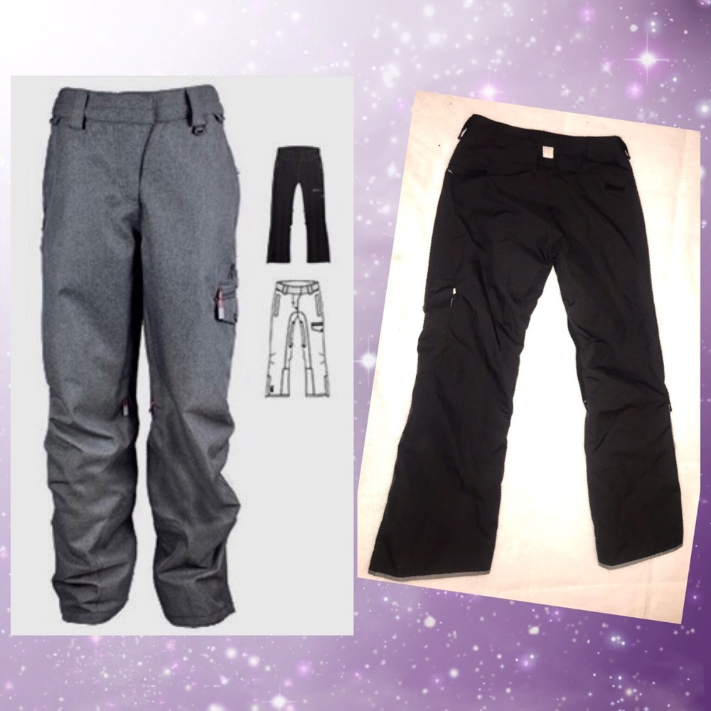 M3 Brand SNOWBOARD & SKI PANTS - BLACK size S